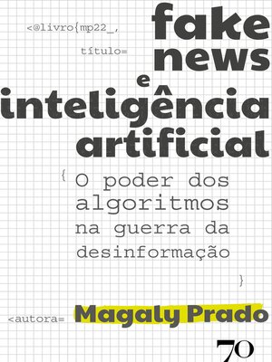cover image of Fake News e Inteligência Artificial